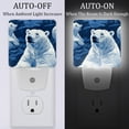 thumbnail image 2 of Polar bear LED Square Night Lights - Portable and Stylish for Bedroom and Kids Room - Enhance Your Space with Soft and Soothing Illumination, 2 of 6