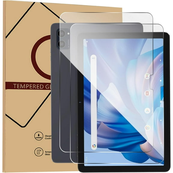 FIEWESEY 2 Pack Screen Protector for Digiland DL1050 Tablet 10.1 Inch Tempered Glass Film, Screen Protector for Digiland D1050 Tablet 10.1 Inch, Anti-Scratch,Sensitive,9H Hardness
