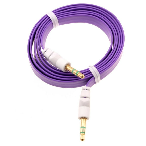 For Moto G Stylus 5G (2023) Aux Cable - 3.5mm Adapter Car Stereo Aux-in Audio Cord Speaker Jack Wire Flat for Motorola Moto G Stylus 5G (2023) Phone