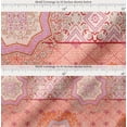 thumbnail image 2 of Cotton Cambric Fabric by Soimoi - Patchwork Pattern- 56" Wide Soft Breathable Fabric by 3 Yard for Kurtas, Linings, Blouses, Baby Clothes, Quilting - Peach, 2 of 6