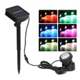 thumbnail image 3 of Luz subacuática con energía solar, focos sumergibles multicolores para estanques, lámpara de paisaje impermeable para decoración de piscina de jardín 1 lámpara Macarena Luz del estanque, 3 of 8