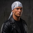 thumbnail image 6 of Paisley Bandana Head Wrap,Lightweight Breathable Tied Style Head Scarf for Men,Women,Fashion Head Wrap for Daily,Sports,Streetwear, 6 of 7