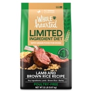 WholeHearted Limited Ingredient Diet Lamb & Brown Rice Recipe Dog Food 22 lbs.