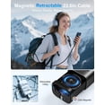 thumbnail image 4 of Power Bank AsperX 20000 mAh 165 W de carga rápida con cable retráctil, 4 of 9