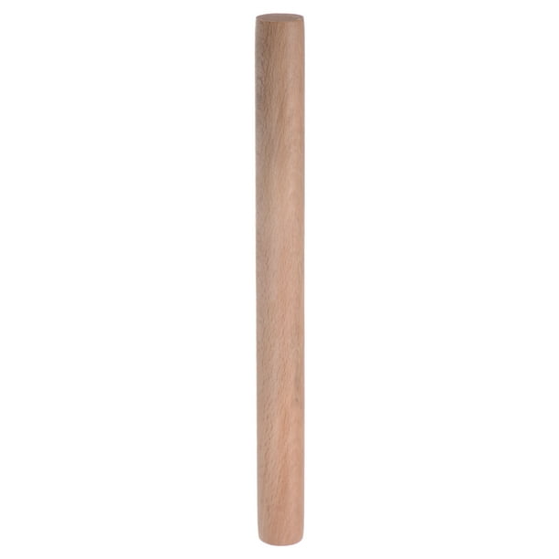 Rodillo 11.8 x 1.1" de Madera de Haya para Masa de Pastelería y Pizza
