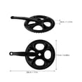 thumbnail image 2 of Bicycle Crankset Mountain Bike Disc Brake Kit Bolt Giant Parts Black, 2 of 8