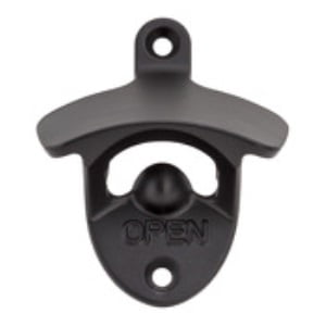HIC Wall-Mounted Bottle Opener 3-Inches x 1.5-Inches 