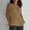 B19 Khaki short sleeve shirts for women clearance under $5, variant on Women Tops under $5! Cagogo Linen Tank Tops for Women Cotton Gauze Crewneck Pleated Front Sleeveless Dressy Blouses Plus Size Summer Shirts with Side Slit Casual Loose Fit Tees