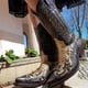 thumbnail image 2 of Python Western Boot Colorblock Embroidery Men Boots Fashion Modern Shoes44, 2 of 4