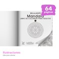 thumbnail image 3 of Libro de Colorear Relajante Mandala para Adultos Versión 1 64 Páginas, 3 of 4