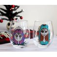 thumbnail image 2 of Set de copas de vino Silver Buffalo Disney Nightmare Before Christmas, 2 of 6