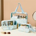 thumbnail image 3 of Travel Toiletry Bag, Clear Toiletry Bag Set, 3 Pcs Toiletry Bag E, 3 of 5