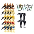 thumbnail image 1 of 26 Piezas Figuras de Bloques de Construcción de Droides de Batalla, Incluye Droide General y Super Soldados, Juguetes de ABS para Niños y Niñas, 1 of 10