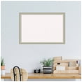 thumbnail image 2 of Amanti Art White Cork Board Framed Florence Silver Bulletin Board 26 in. x 18 in., 2 of 7