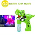 thumbnail image 2 of Toy  Dinosaur Light Up Blower With LED Flashing And Sounds Toy 200ml, 2 of 2