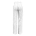 thumbnail image 5 of JIKNTTR Womens Sequins Pants Women's Elastic High Waisted Wide Leg Trousers Party Clubwear Loose Fashion Glitter Shiny Pants Travel Sweatpants Joggers, 5 of 5