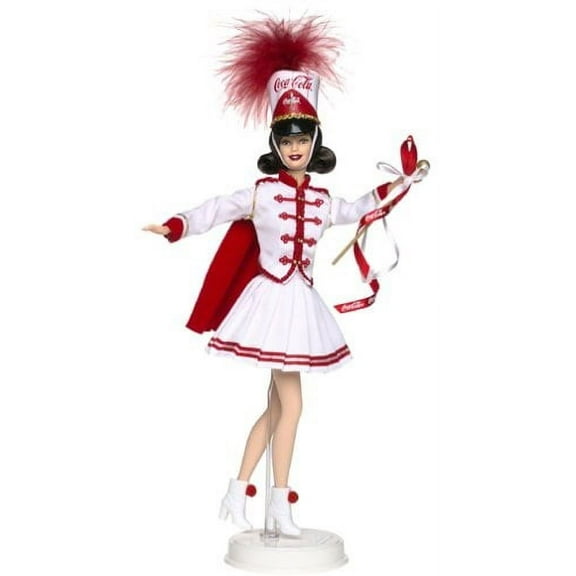 Coca Cola Majorette Barbie Doll Collector Edition 2001 Mattel 53974
