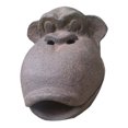 thumbnail image 2 of Cenicero de hierro con forma de orangután, soporte para incienso de aromaterapia, figura marrón de 13 x 9 x 7 cm, regalo decorativo compacto para fumadores, coleccionistas de arte, hogar, oficina,, 2 of 6