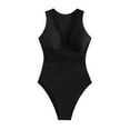 thumbnail image 3 of Pxiakgy one piece swimsuit women Women Mesh Swimsuit Push Up High Waisted Bathing Suit swim suits for women Black + L, 3 of 8