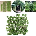 thumbnail image 2 of ziyahi Retractable Garden Fence Privacy Screen Outdoor Begonia Leaves, 2 of 9