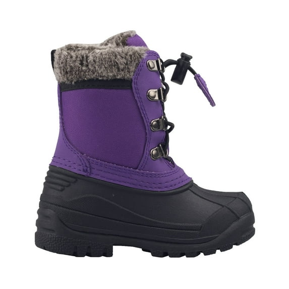 Oakiwear Waterproof Winter Snow Boots for Kids Insulated Rubber Nonslip Boy or Girls
