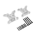 thumbnail image 2 of MERIGLARE 1:16 Remote Control Car Rustproof Front Rear Shockmount for RC Vehicle Parts Silver, 2 of 9