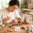 thumbnail image 5 of 3D Fabric Poke Art Memory Lantern Kit DIY Bird Memory Lantern Poke Art Vintage Lantern Frame Floral Berry Craft Project For Adult Beginner Handmade Hobby Gift Bird Memory Lantern Craft Kit,D, 5 of 7
