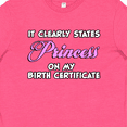 thumbnail image 4 of Inktastic Princess Youth T-Shirt, 4 of 5