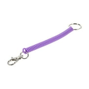 Minute Key Expandable Coil with Clip, Multi-Color, Key-Chain, Plastic