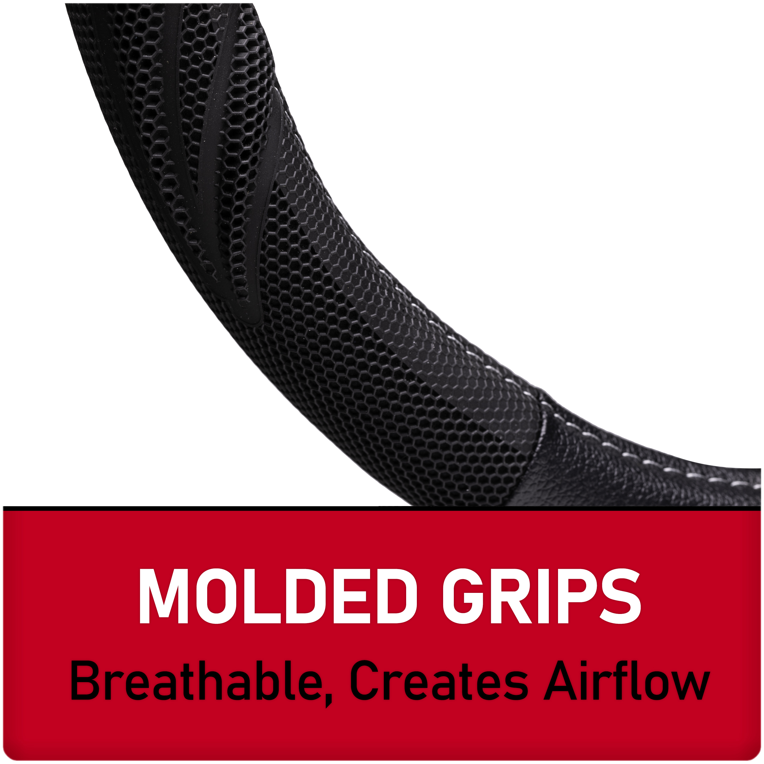 Genuine Dickies Carbon Fiber Steering Wheel Cover Black photo 7