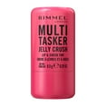 thumbnail image 1 of Rimmel Multi-Tasker Jelly Crush Blush and Lip Stain, Raspberry Flavour, Hydrating, Lightweight Formula, 1 of 4