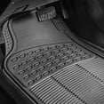 thumbnail image 2 of FH Group F11306GRAY-3ROW Floor Mat (Trimmable Heavy Duty 3 Row SUV All Weather 4pc Full Set - Gray), 2 of 6