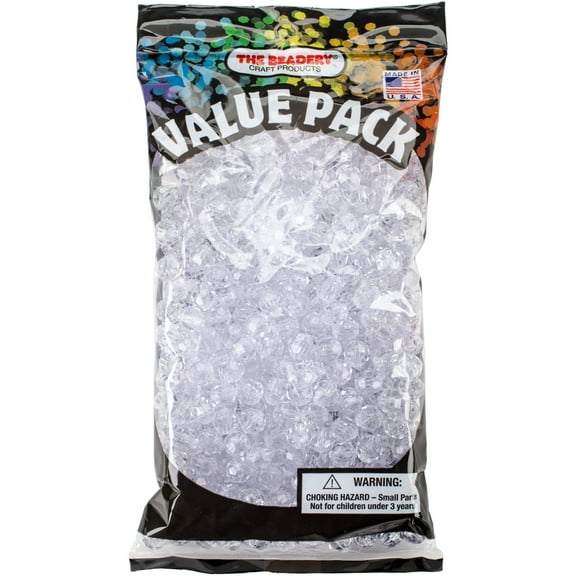 The Beadery Faceted Crystal Loose Bead, 10 mm, (450 Count)