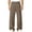 Coffee, variant on HOMADLES Mens Elastic Waist Work Pants Wide Leg Stretch Soft Athletic Pants Solid Color Side Pocket Casual Pants Khaki Size 2XL