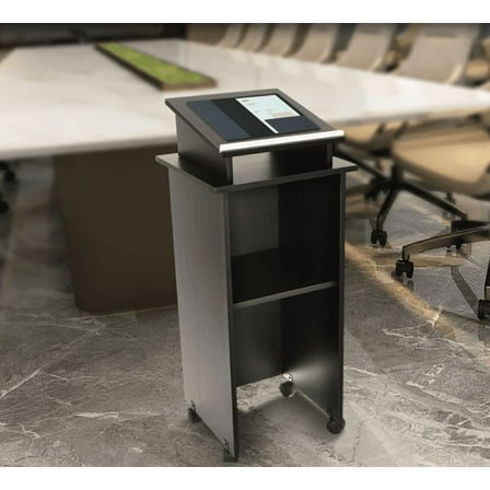 Denest Ecological Rolling Adjustable Storage Medical Laptop Computer Cart for Classroom