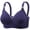 R74-Dark Blue, variant on Bras for Women Breathable Full Coverage Bra Support Brassieres Comfort All Day Wireless T Shirt Bra Seamless Large Size Bralettes Comfortable Bra