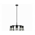 thumbnail image 4 of OVE Decors Joakim 5-Light Chandelier With Black Finish Metal Glass Dome, 4 of 4