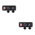 thumbnail image 2 of Speravity Panel de interruptores Empotrado Varios botones de de botón de enchufe USB Regulador Digital para accesorios de automóviles Type6 NO6, 2 of 6