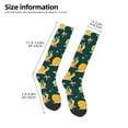 thumbnail image 4 of Vsdgher Snails And Butterfies Print Thigh High Socks Extra Long Stretchy Sock Women Over Knee High Opaque Stocking Daily Wear, 4 of 5