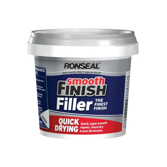 Ronseal - Smooth Finish Quick Drying Multipurpose Filler 600g