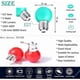 thumbnail image 2 of LED Bulbs E27, Mixed Colors, Red Yellow Blue Green, 2 of 5