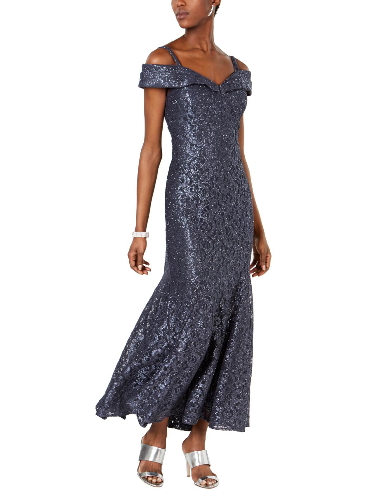 R&M Richards - R&M Richards Womens Lace Formal Evening Dress - Walmart ...