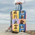 thumbnail image 7 of Picia funny dogs Luggage Protector Cover Thicken Suitcase Protector Cover Fit 18-32 Inch Luggage-X-Large, 7 of 7