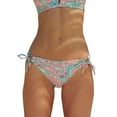 thumbnail image 2 of LASCANA Women's Paisley Print Bikini Swimsuit Bottom Ties, 2 of 6