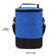 thumbnail image 3 of Bolsa térmica de gran capacidad con tapa | Lonchera térmica gruesa para oficina, escuela y familia | Bolsa portátil redonda tipo cubo para arroz, ideal para comidas frías y calientes, 3 of 9