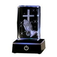 thumbnail image 2 of BKER Crystal 3D Engraving Night Light, 2 of 4