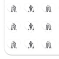thumbnail image 2 of Real Madrid FC Legends Initials Heart Shaped Planner Calendar Scrapbook Craft Stickers, 2 of 6