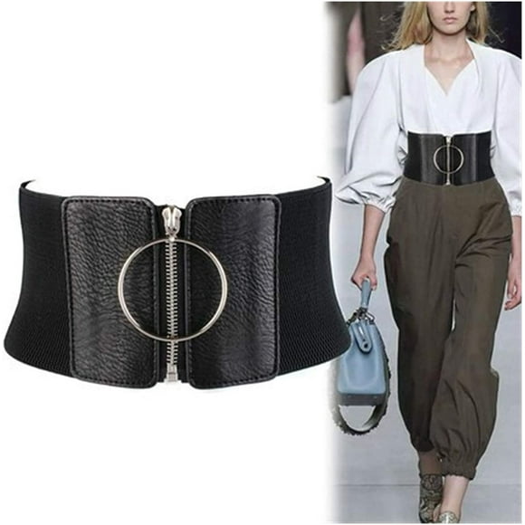 Women Big Belts Female Wide Dresses Belt Ladies for Met for Female Elastic Belt Belt mens belt Multicolor