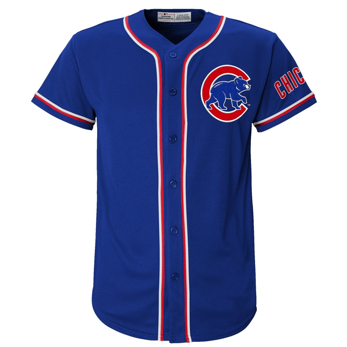 MLB Chicago Cubs Youth Primary Color Synthetic Jersey