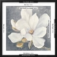 thumbnail image 5 of Art.com Serene Magnolia Gray Art Print by Julia Purinton, Black Frame Wall Art, 21" x 21", 5 of 5